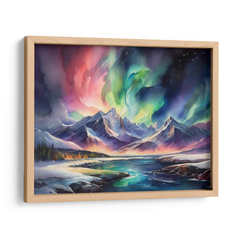 Aurora Boreal - Infiniity Art | Cuadro decorativo de Canvas Lab