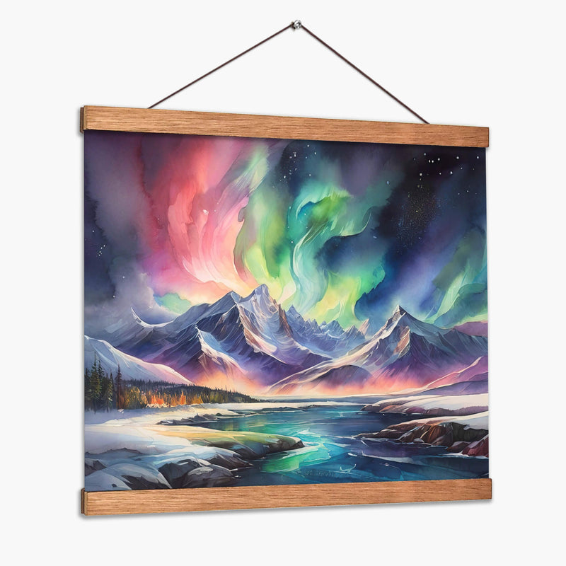 Aurora Boreal - Infiniity Art | Cuadro decorativo de Canvas Lab
