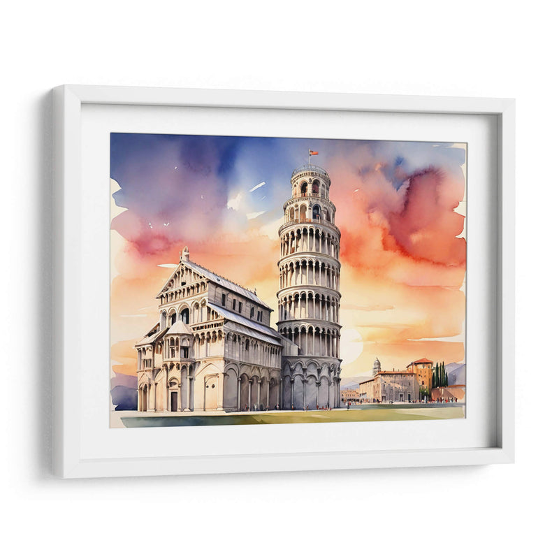 Torre Inclinada de Pisa - Infiniity Art | Cuadro decorativo de Canvas Lab