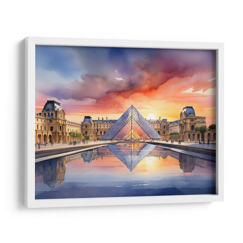 Museo de Louvre - Infiniity Art | Cuadro decorativo de Canvas Lab