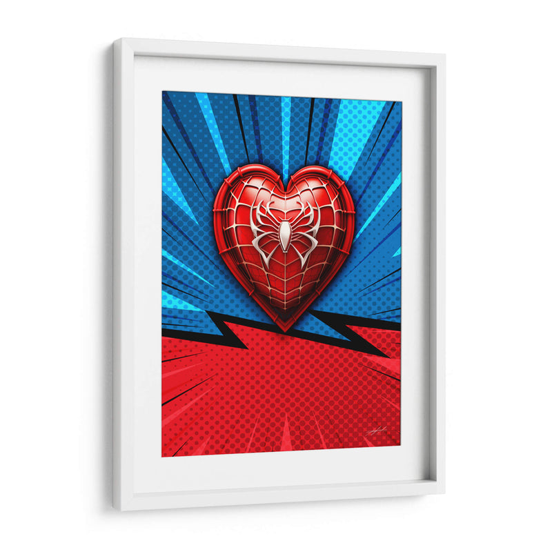 Corazón - Spider - DeLaVegaGaming | Cuadro decorativo de Canvas Lab