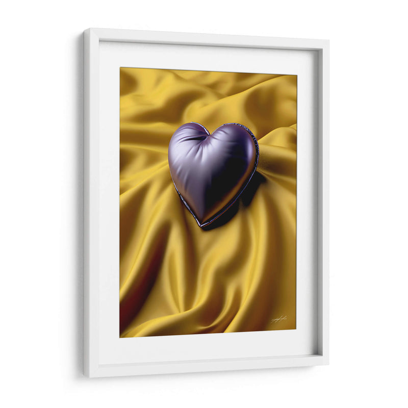 Mi Corazón Lila - DeLaVegaGaming | Cuadro decorativo de Canvas Lab
