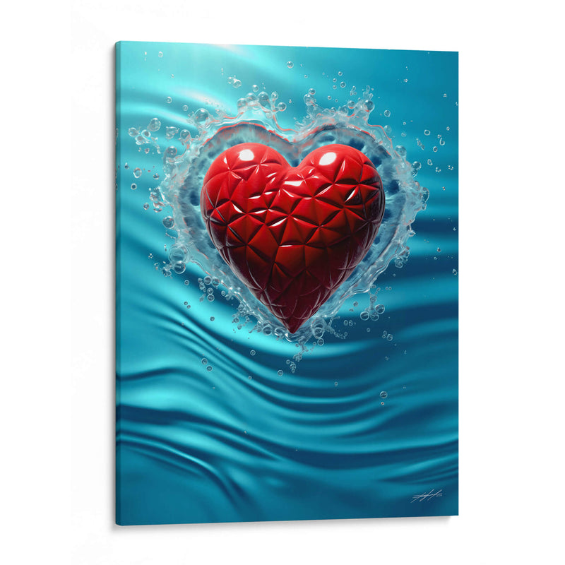 Sumerge Mi Corazón - DeLaVegaGaming | Cuadro decorativo de Canvas Lab