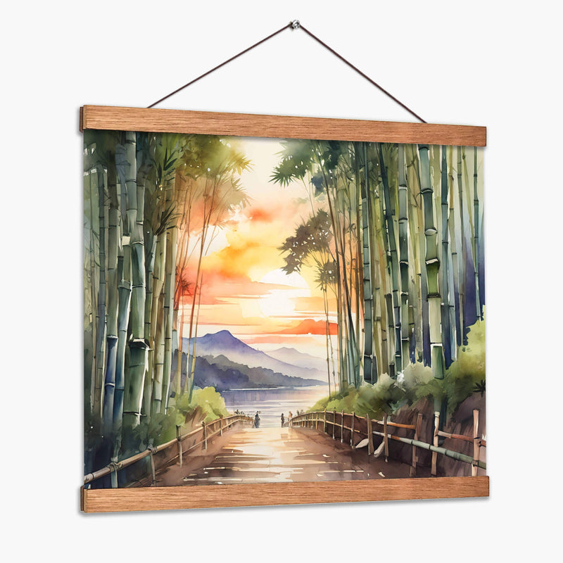Bosque de Bamboo Arashiyama - Infiniity Art | Cuadro decorativo de Canvas Lab