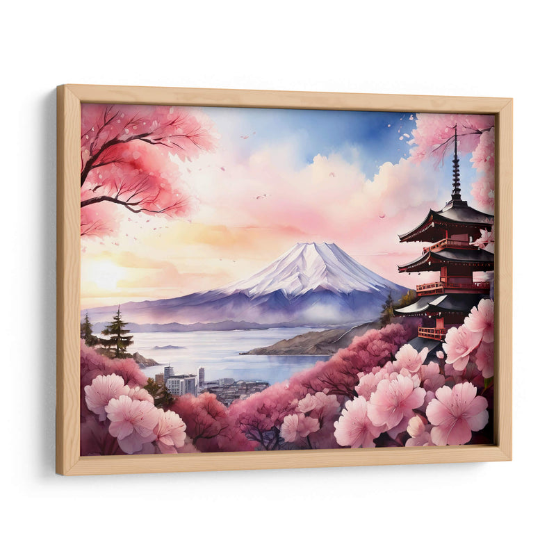 Monte Fuji - Infiniity Art | Cuadro decorativo de Canvas Lab