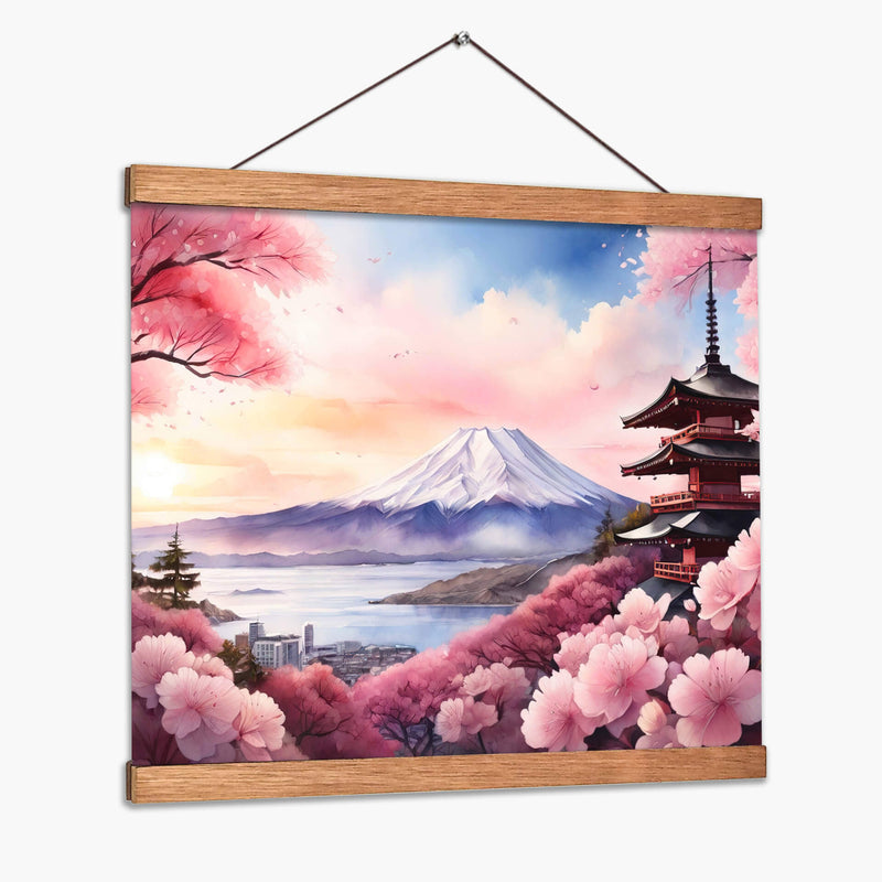 Monte Fuji - Infiniity Art | Cuadro decorativo de Canvas Lab