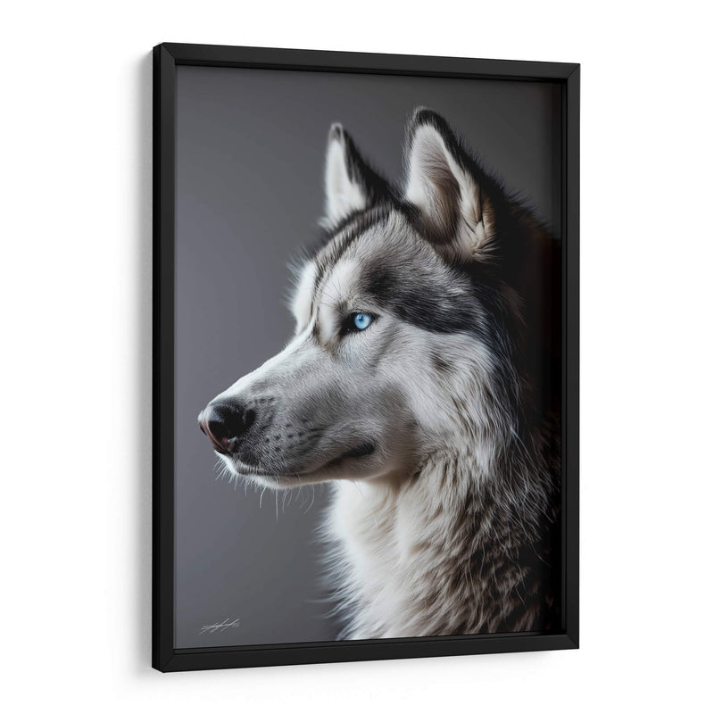 Belleza Animal - Husky - DeLaVegaGaming | Cuadro decorativo de Canvas Lab