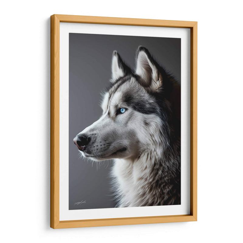 Belleza Animal - Husky - DeLaVegaGaming | Cuadro decorativo de Canvas Lab