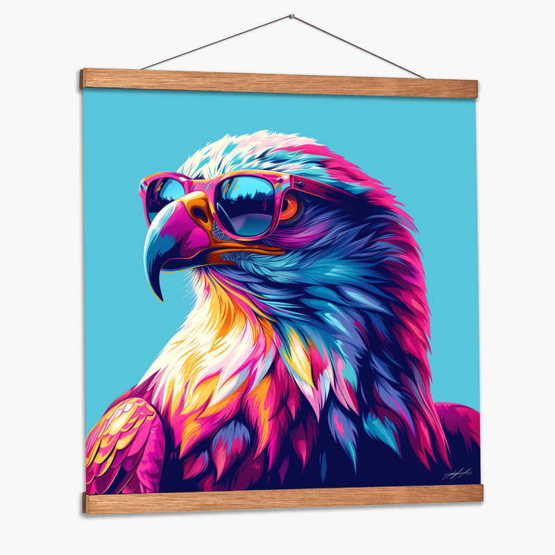 Animales Veraniegos - Águila - DeLaVegaGaming | Cuadro decorativo de Canvas Lab
