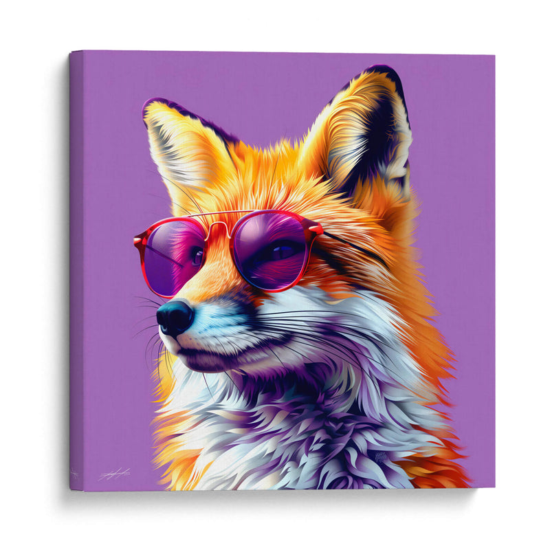 Animales Veraniegos - Zorro - DeLaVegaGaming | Cuadro decorativo de Canvas Lab