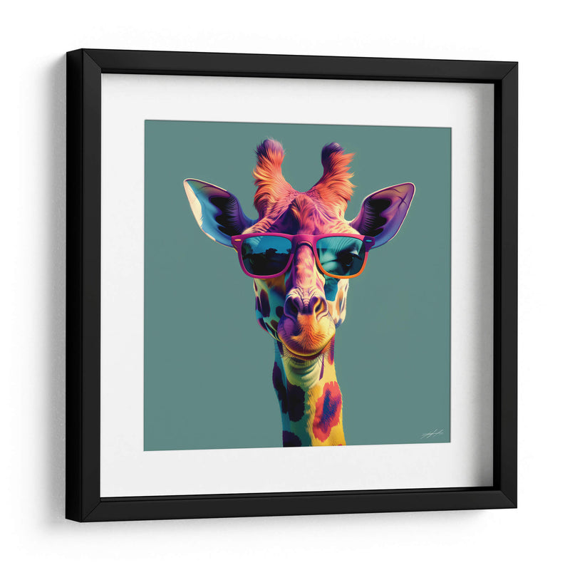 Animales Veraniegos - Jirafa - DeLaVegaGaming | Cuadro decorativo de Canvas Lab
