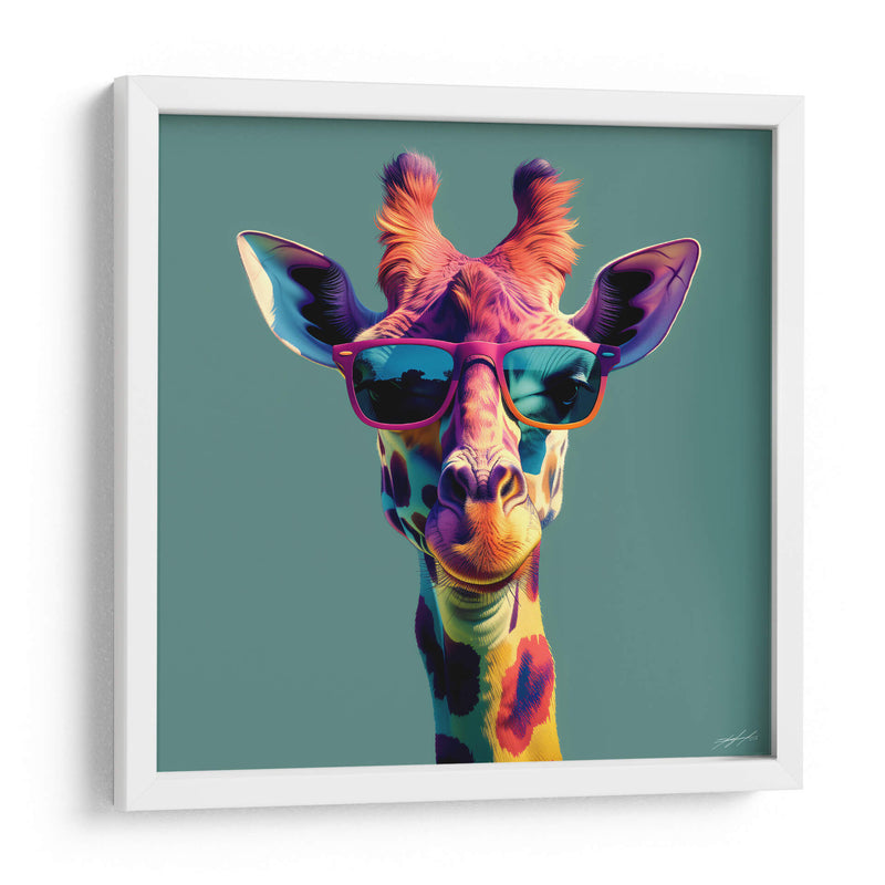 Animales Veraniegos - Jirafa - DeLaVegaGaming | Cuadro decorativo de Canvas Lab