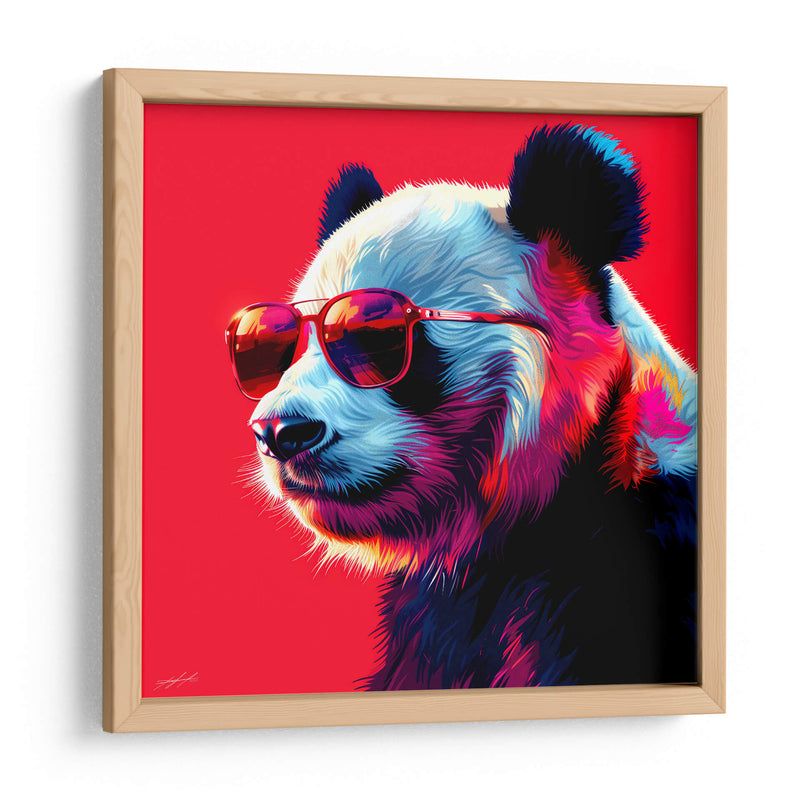 Animales Veraniegos - Panda - DeLaVegaGaming | Cuadro decorativo de Canvas Lab