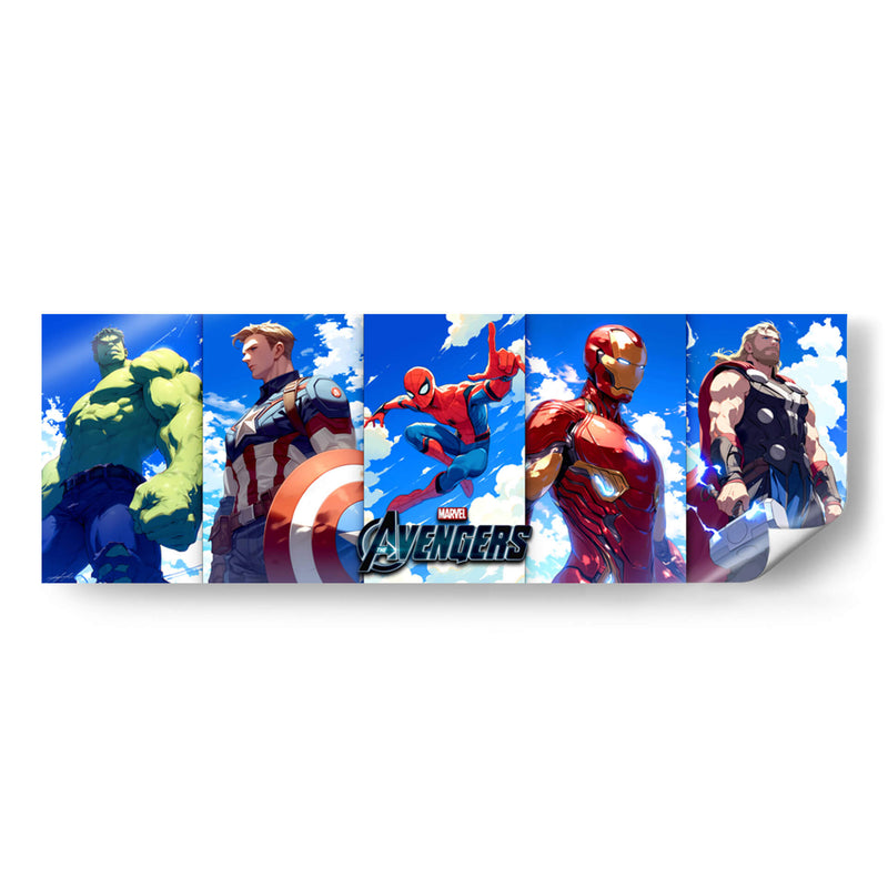 The Avengers - DeLaVegaGaming | Cuadro decorativo de Canvas Lab