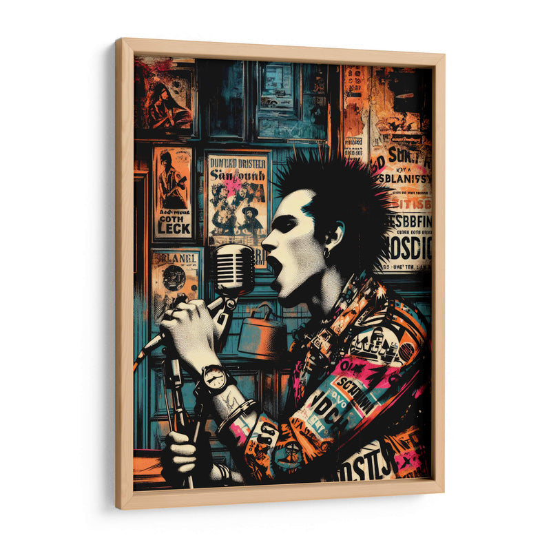 Punk Rock 80´s - Paltik Arte Digital | Cuadro decorativo de Canvas Lab