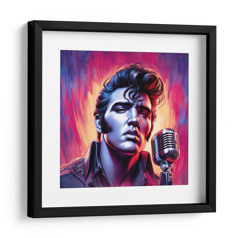 El Rey Elvis - Paltik Arte Digital | Cuadro decorativo de Canvas Lab