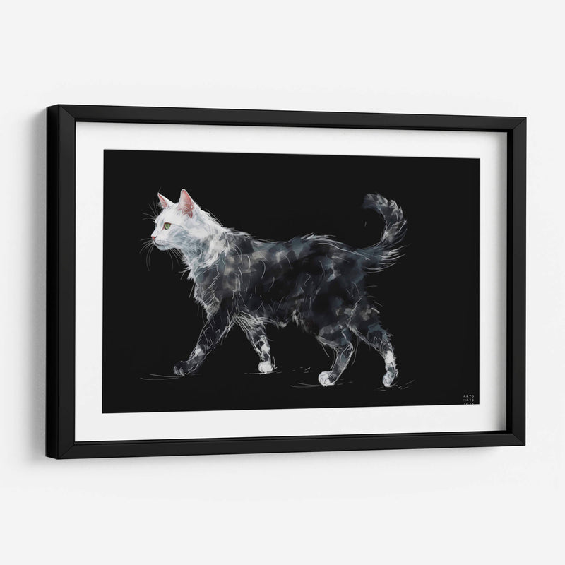 Gato blanco - Artomato | Cuadro decorativo de Canvas Lab