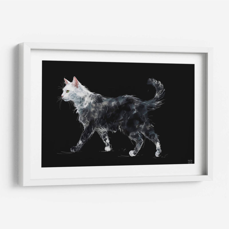 Gato blanco - Artomato | Cuadro decorativo de Canvas Lab