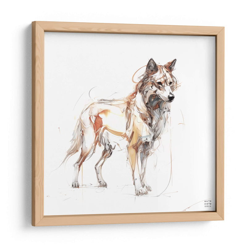 Coyote - Artomato | Cuadro decorativo de Canvas Lab