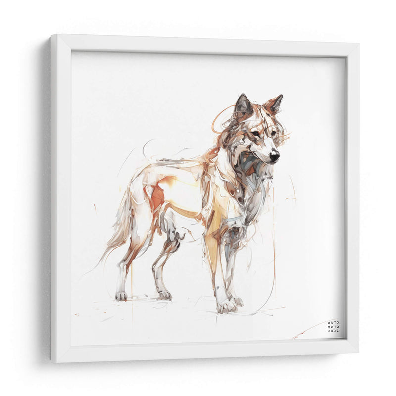 Coyote - Artomato | Cuadro decorativo de Canvas Lab