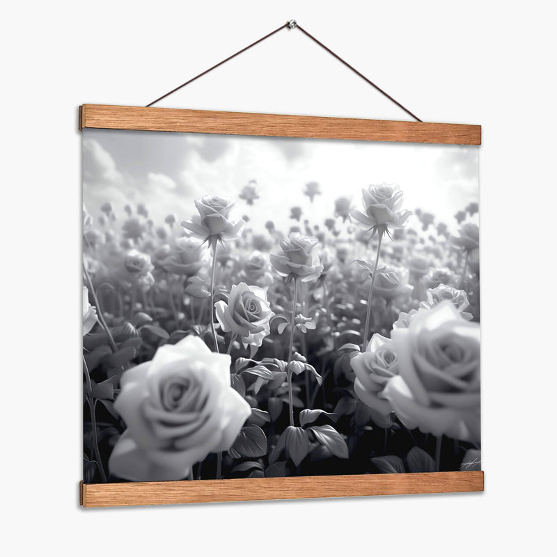 Campo de Rosas B - DeLaVegaGaming | Cuadro decorativo de Canvas Lab