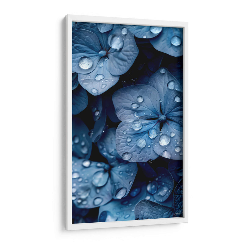 Hydrangea Indigo - 2 - DeLaVegaGaming | Cuadro decorativo de Canvas Lab