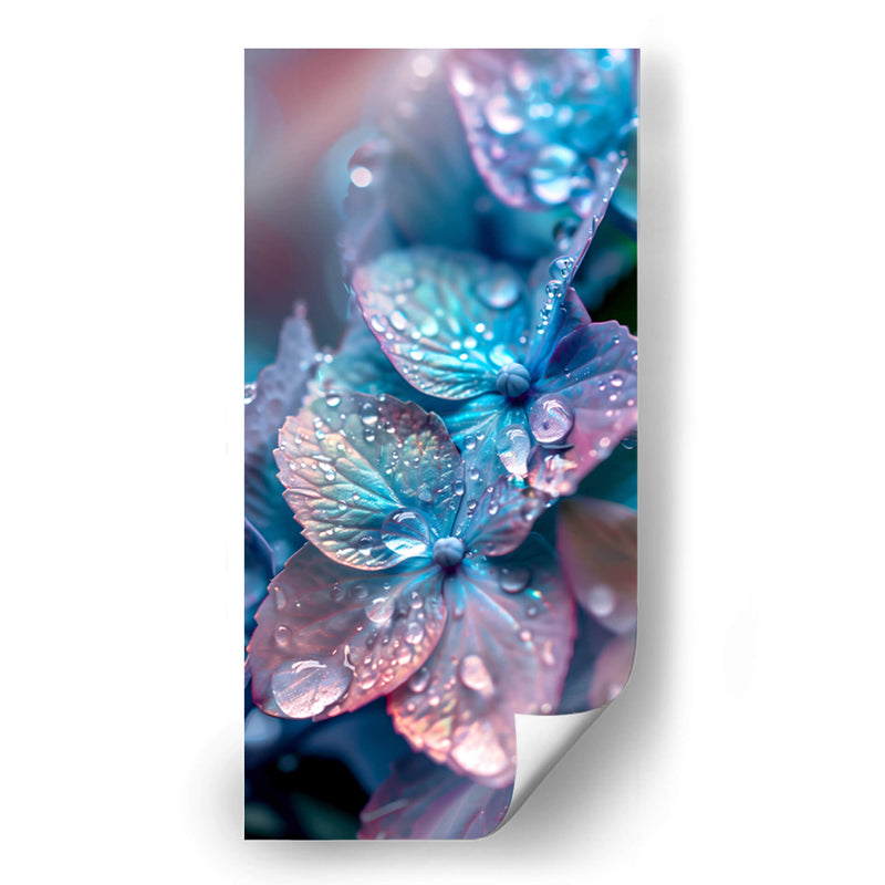 Hydrangea Iridiscente - DeLaVegaGaming | Cuadro decorativo de Canvas Lab