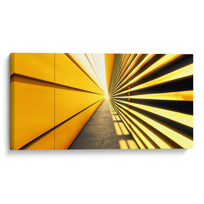 Movimiento - Amarillo - 1 - DeLaVegaGaming | Cuadro decorativo de Canvas Lab