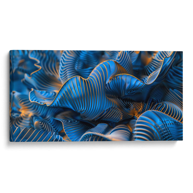 Movimiento - Azul - 2 - DeLaVegaGaming | Cuadro decorativo de Canvas Lab