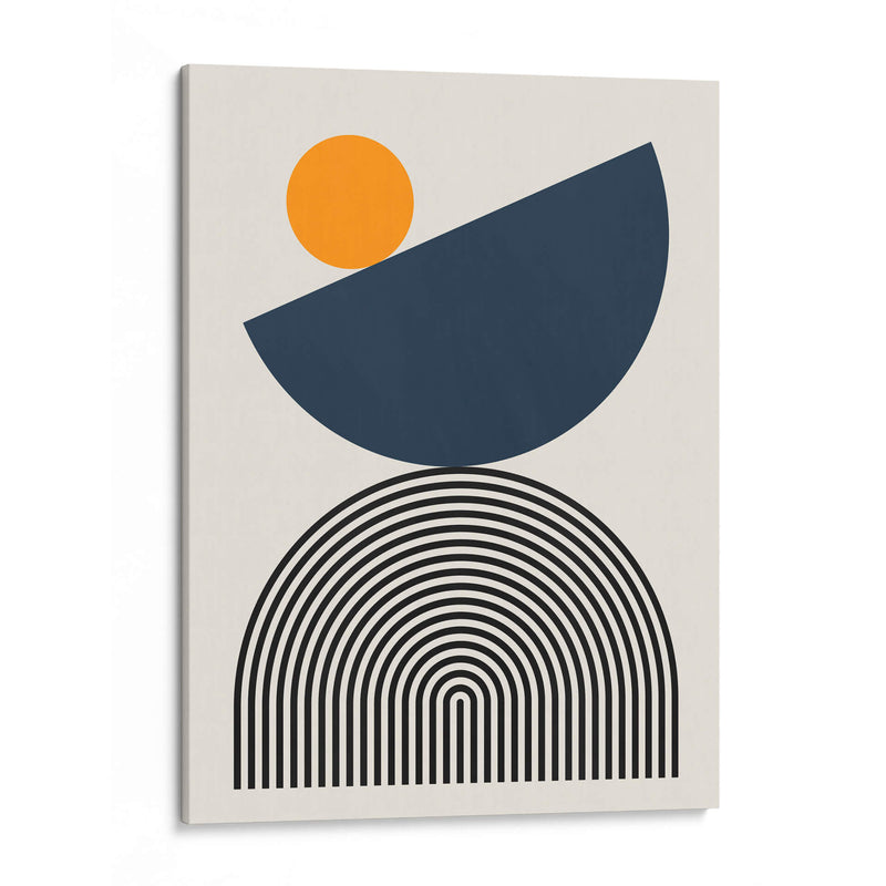 Líneas y círculos 2 - Vitor Costa | Cuadro decorativo de Canvas Lab