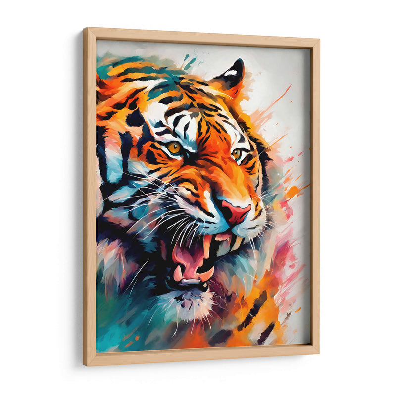 Tigre roar - Lofty&Me | Cuadro decorativo de Canvas Lab