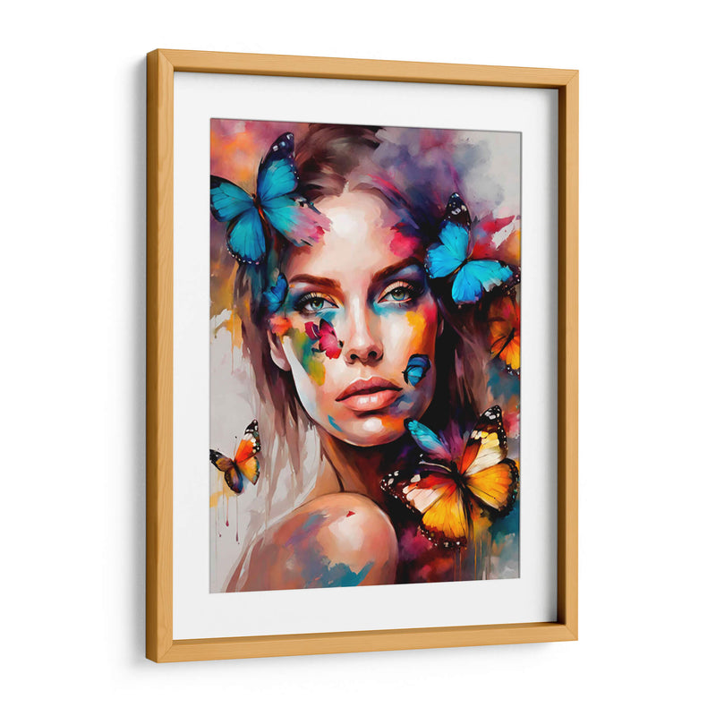 Mujer mariposa - Lofty&Me | Cuadro decorativo de Canvas Lab