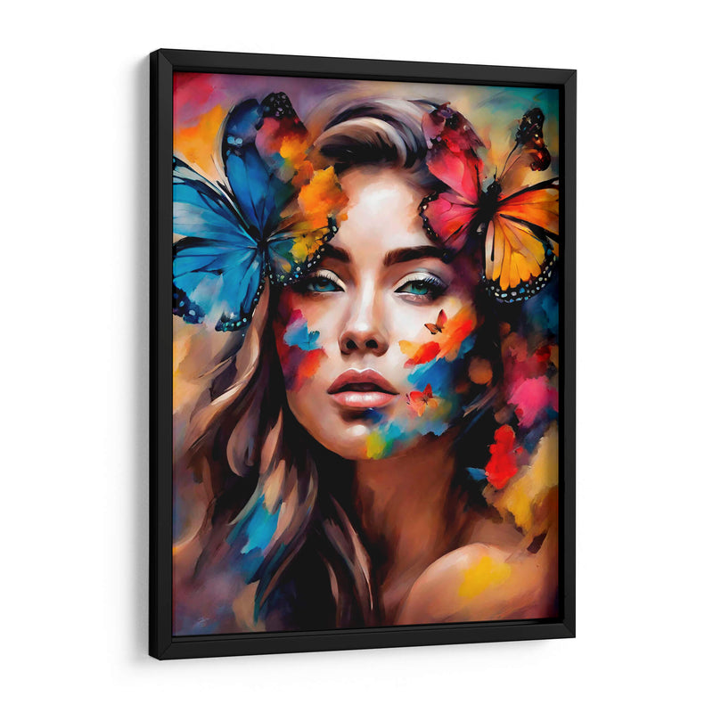 Mujer mariposa 2 - Lofty&Me | Cuadro decorativo de Canvas Lab