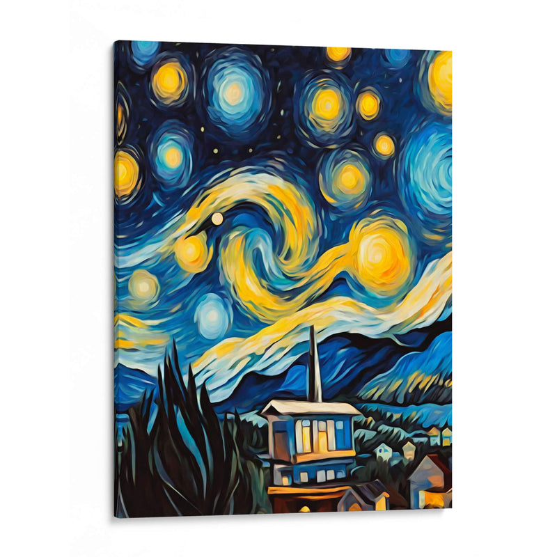 La noche estrellada  - Lofty&Me | Cuadro decorativo de Canvas Lab