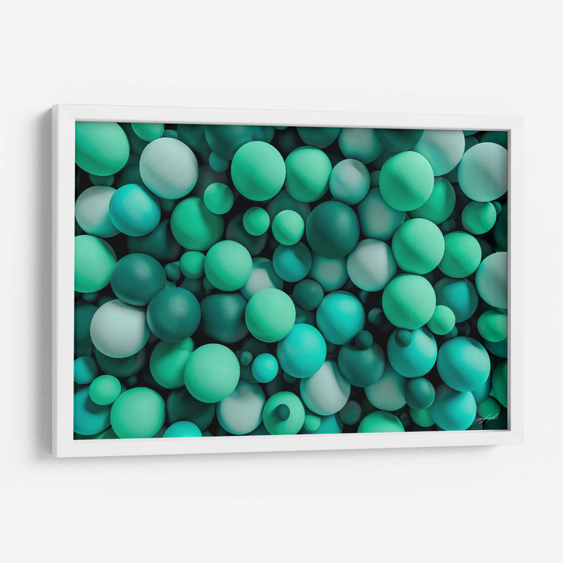 Orbes - Esmeralda - DeLaVegaGaming | Cuadro decorativo de Canvas Lab