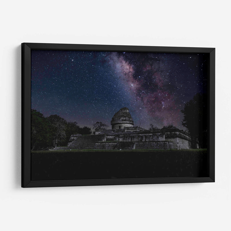 El Observatorio, Chichén Itzá - Guillermo Aparicio | Cuadro decorativo de Canvas Lab