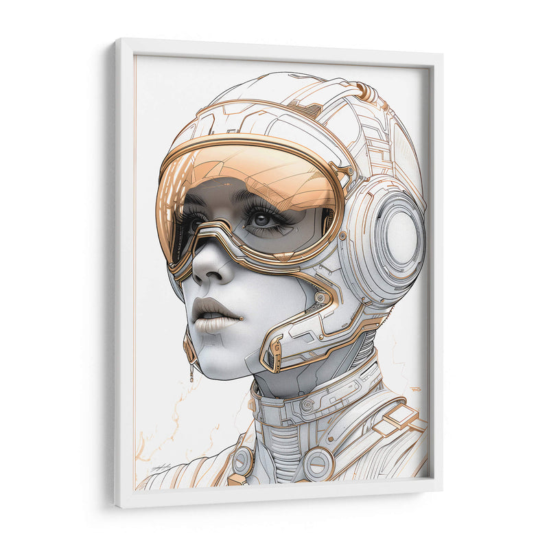 La Chica del Futuro - 2 - DeLaVegaGaming | Cuadro decorativo de Canvas Lab