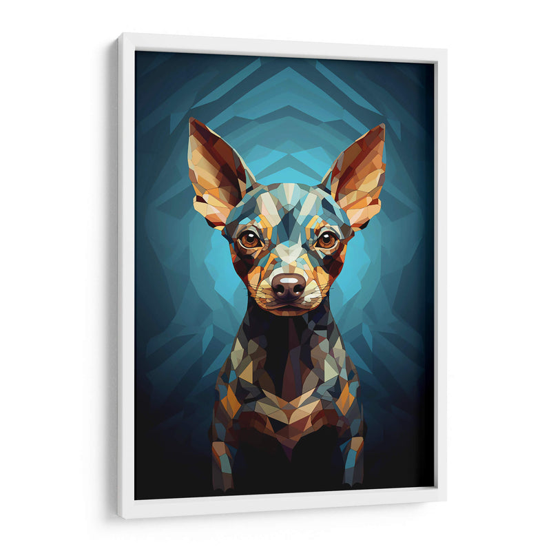 Mascotas: American Hairless Terrier arte abstracto Fusion Cromática - humberto110283 | Cuadro decorativo de Canvas Lab