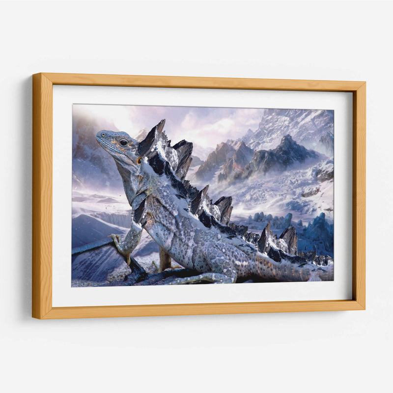Dragon Mountain - El Warlock | Cuadro decorativo de Canvas Lab