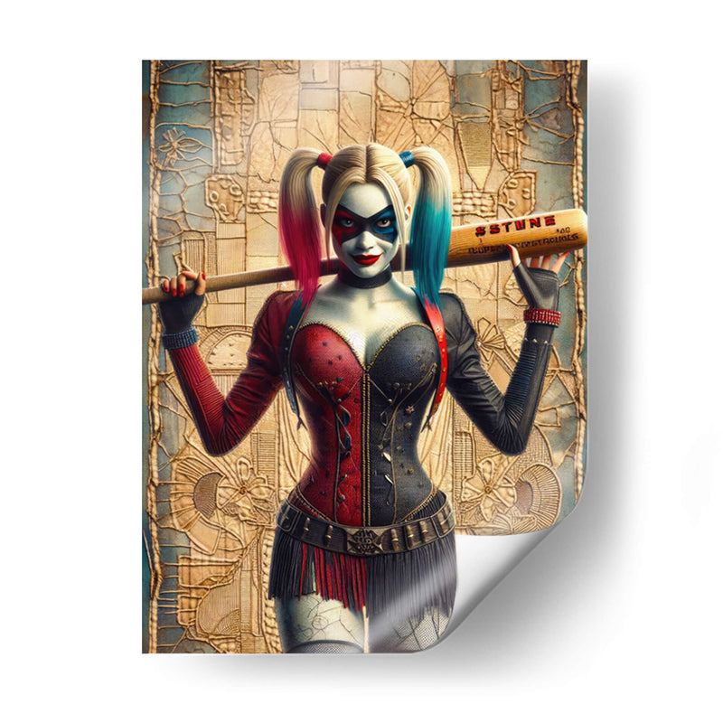 Sexy Harley Quinn - Paltik Arte Digital | Cuadro decorativo de Canvas Lab