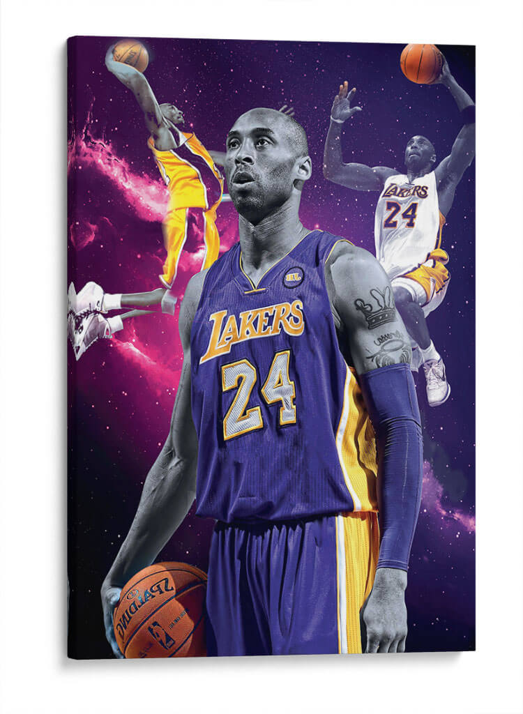 Kobe Bryant 2 - El Warlock | Cuadro decorativo de Canvas Lab