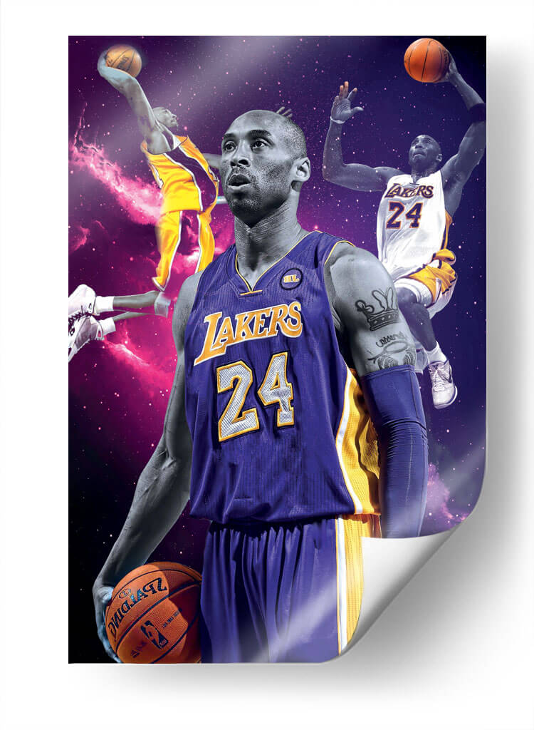 Kobe Bryant 2 - El Warlock | Cuadro decorativo de Canvas Lab