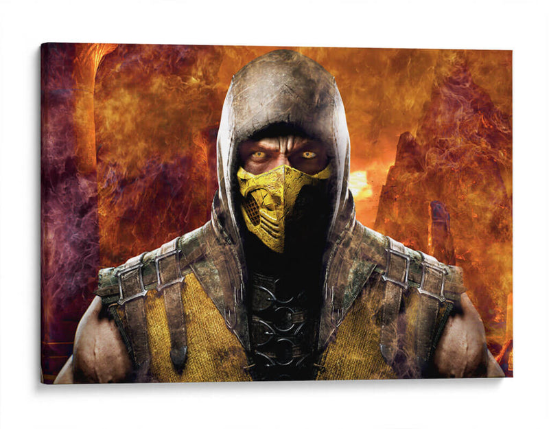 Scorpion - El Warlock | Cuadro decorativo de Canvas Lab