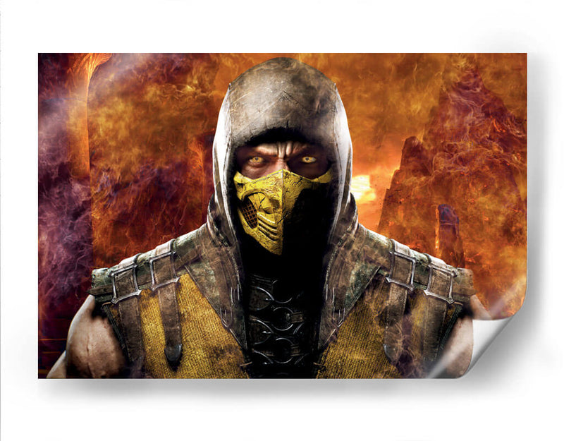 Scorpion - El Warlock | Cuadro decorativo de Canvas Lab