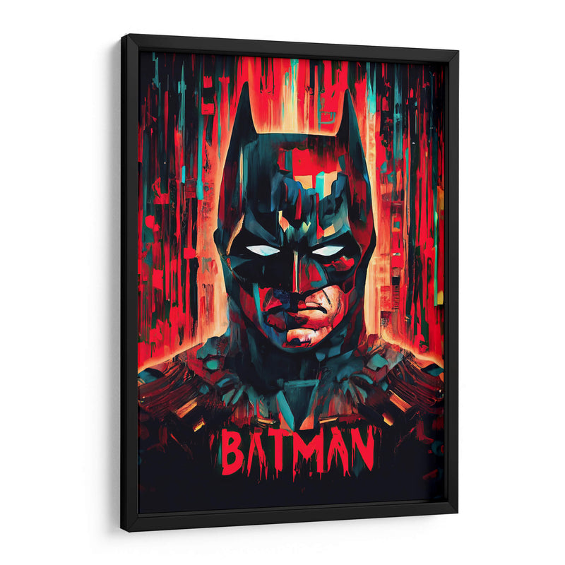 Batman rojo - Paltik Arte Digital | Cuadro decorativo de Canvas Lab
