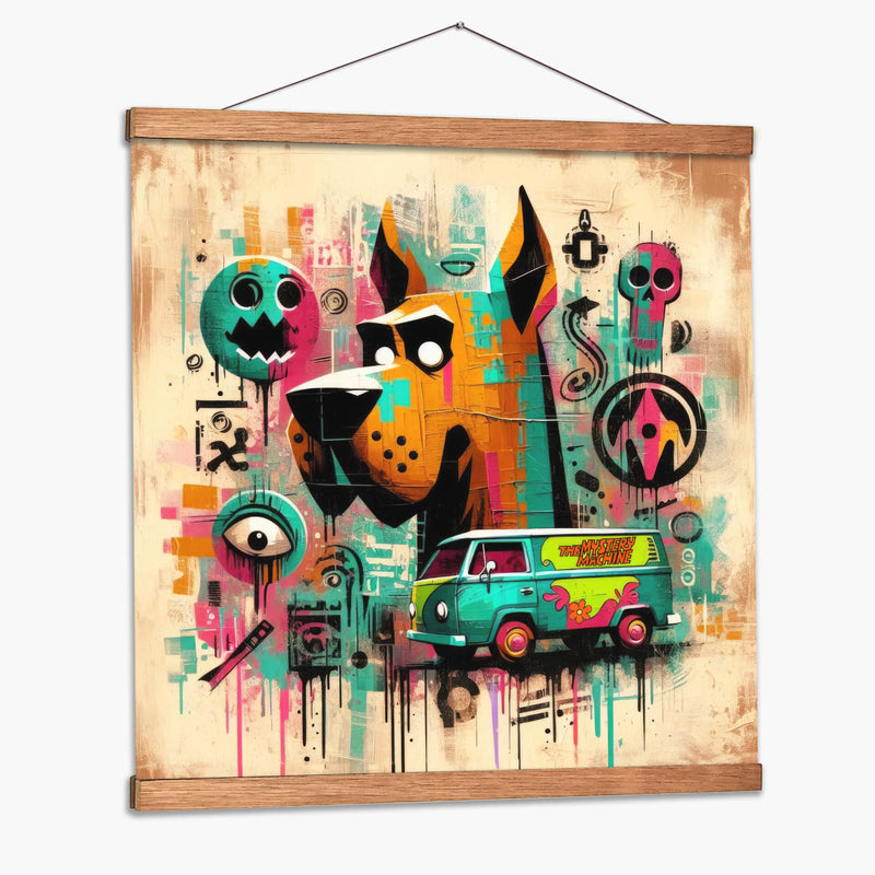 Scooby-Do - Paltik Arte Digital | Cuadro decorativo de Canvas Lab