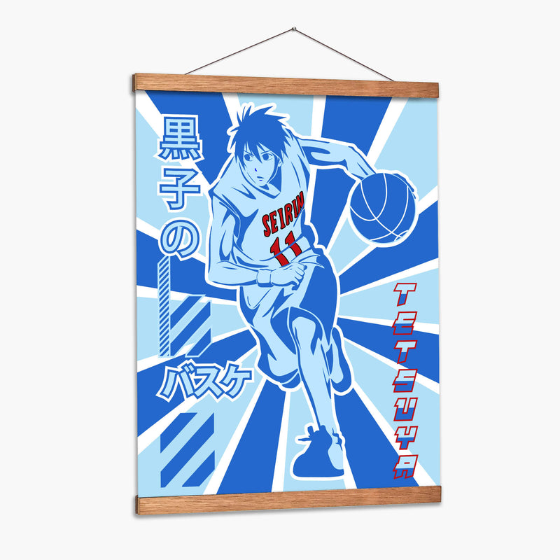 Kuroko no Basket Tetsuya - Roge I. Luis | Cuadro decorativo de Canvas Lab
