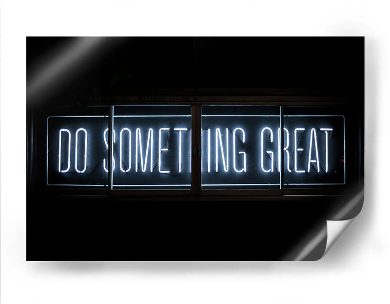 Haz algo grandioso | Cuadro decorativo de Canvas Lab