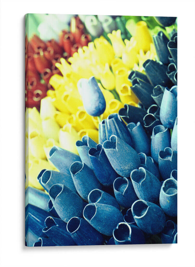 Tulipanes de madera - PilVaz | Cuadro decorativo de Canvas Lab