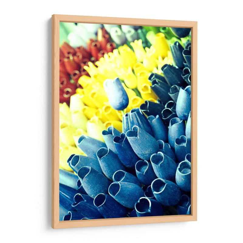 Tulipanes de madera - PilVaz | Cuadro decorativo de Canvas Lab